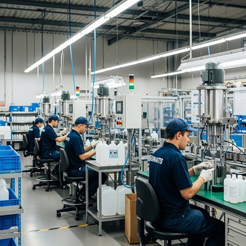 Manufacturing and Filling