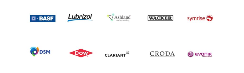 Use world-renowned cosmetic raw material suppliers